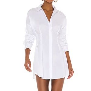OW INTIMATES Ella Shirt Dress in White
OW Collection